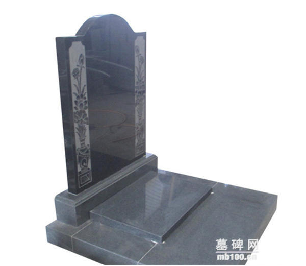 芝麻黑传统墓碑,公墓墓碑样式图片